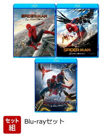 【セット組】スパイダーマン：ファー・フロム・ホーム+ホームカミング+ノー・ウェイ・ホーム　スペシャル・プライス【Blu-ray】 [ ジョン・ワッツ ]