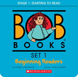 Bob Books - Set 1: Beginning Readers Box Set of 12 Paperbacks Decodable Phonics Books, Ages 4 and Up BOXED-BOB BKS - SET 1 BEGINNIN （Bob Books） [ Bobby Lynn Maslen ]