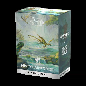 マジック：ザ・ギャザリング AT-16501 ドラゴンシールド Misty Rainforest スリーブースタンダードサイズ 100枚入り