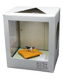 1/12 みにちゅアニマル ねこ 和室の情景 レン 【CATA-4】 (レジンストーン製情景フィギュア)