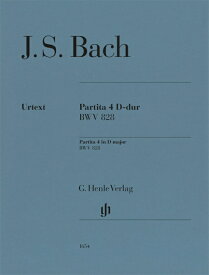 【輸入楽譜】バッハ, Johann Sebastian: パルティータ 第4番 ニ長調 BWV 828/原典版/Scheideler編/Youn運指 [ バッハ, Johann Sebastian ]