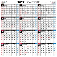 2027年版 1月始まり E3 エコカレンダー壁掛 高橋書店A2変型サイズ壁掛タイプ