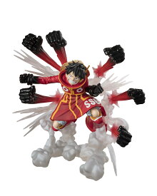 フィギュアーツZERO 『ONE PIECE』 ［超激戦］モンキー・D・ルフィ -ゴムゴムの鷹銃乱打ー (塗装済み完成品フィギュア)