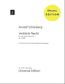 【輸入楽譜】シェーンベルク, Arnold: 清められた夜 Op.4/弦楽六重奏編 [ シェーンベルク, Arnold ]