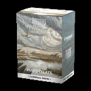 マジック：ザ・ギャザリング AT-16505 ドラゴンシールド Marsh Flats スリーブースタンダードサイズ 100枚入り