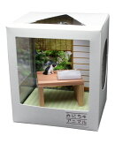 1/12 みにちゅアニマル ねこ 和室の情景 リク 【CATA-8】 (レジンストーン製情景フィギュア)