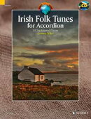 【輸入楽譜】アコーディオンのためのアイルランド民謡集/Telfer編曲(CD付)