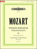 【輸入楽譜】モーツァルト, Wolfgang Amadeus: バイオリン・ソナタ集 第3巻 : KV 454, 481, 526, 547, 570, 359-360