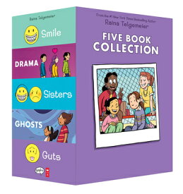 Raina Telgemeier Collection Box Set (Smile, Drama, Sisters, Ghosts, Guts) BOXED-RAINA TELGEMEIER COLL 5V [ Raina Telgemeier ]