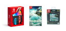 【セット商品】Nintendo Switch（有機ELモデル） Joy-Con(L) ネオンブルー/(R) ネオンレッド ＋ ゼルダの伝説 ティ…