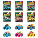 ホットウィール(Hot Wheels)　光る！モンスタートラック アソート 乗り物おもちゃ ミニカー 6台入り BOX販売 3歳から マルチ JFX08-986E