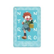 【グッズ】忍たま乱太郎 描き下ろしイラスト 猪名寺乱太郎 みんなで商いver. 1ポケットパスケース