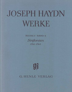 �y�A���y���z�n�C�h��, Franz Joseph: �n�C�h���S�W I/3: �����ȏW 1761�N�[1763�N/���T��/�ᔻ�Z���񍐏��t/Braun & Gerlach��(����) [ �n�C�h��, Franz Joseph ]