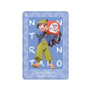 【グッズ】忍たま乱太郎 描き下ろしイラスト 尾浜勘右衛門 みんなで商いver. 1ポケットパスケース