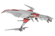 1/144 『ダライアス』 シルバーホーク 3F-1B SPACE FIGHTER 【PP148】 (プラスチックキット)