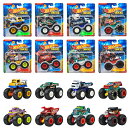 ホットウィール(Hot Wheels)　モンスタートラック 1:64アソート 乗り物おもちゃ ミニカー 8台入り BOX販売 3歳から …