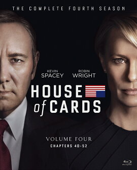 ハウス・オブ・カード 野望の階段 SEASON 4 Blu-ray Complete Package＜デヴィッド・フィンチャー完全監修パッケージ仕様＞【Blu-ray】