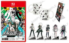 【楽天ブックス限定特典+特典】【楽天ブックス限定セット】スーパーダンガンロンパ2×2　Switch2版(アクリルスマホスタンド+【早期購入封入特典】デジタルアイテム：モノクマメダル×100枚＋コレクションアイテム×3種)