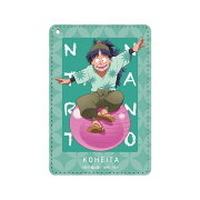 【グッズ】忍たま乱太郎 描き下ろしイラスト 七松小平太 みんなで商いver. 1ポケットパスケース