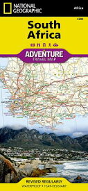 South Africa Map MAP-SOUTH AFRICA MAP 2023/E （National Geographic Adventure Map） [ National Geographic Maps ]