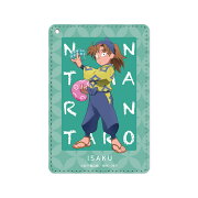 【グッズ】忍たま乱太郎 描き下ろしイラスト 善法寺伊作 みんなで商いver. 1ポケットパスケース