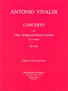 �y�A���y���z���B���@���f�B, Antonio: �I�[�{�G���t�� �C�Z�� F.VII/13, RV 463/Block��: �s�A�m�E���_�N�V������ [ ���B���@���f�B, Antonio ]