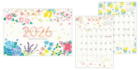2026 カレンダー壁掛大　花とすごす季節