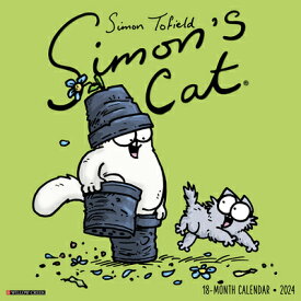 Simon's Cat 2024 12 X 12 Wall Calendar SIMONS CAT 2024 12 X 12 WALL C [ Simon Toefield ]