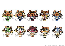 『モンスターハンター×ケロロ軍曹』 にょきんと マスコットフィギュア (BOX) (塗装済みフィギュア)