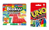 【セット商品】マテルゲーム(Mattel Game) ブロックス Blokus BJV44＋ウノ UNO カードゲーム B7696【知育…