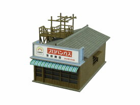 みにちゅあーとキット なつかしのジオラマシリーズ 【商店E】 1/150 【MP03-54】 (ペーパークラフト)
