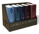 A Game of Thrones Leather-Cloth Boxed Set: A Game of Thrones, a Clash of Kings, ...