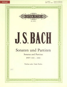 �y�A���y���z�o�b�n, Johann Sebastian: �����t�o�C�I�����̂��߂̃\�i�^�ƃp���e�B�[�^ BWV 1001-1006/���T�� [ �o�b�n, Johann Sebastian ]