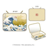 星のカービィ ふわふ和コレクション クリアポーチ プププ三十六景 フロートアイランズ沖浪裏