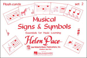 yAyzy[X, Robert: Musical Signs and Symbols Set 2: 24 Cards 48 Sides Flash Cards Moppet [ y[X, Robert ]