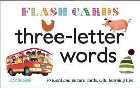 Three-Letter Words - Flash Cards 3-LETTER WORDS - FLASH CARDS （Flash Cards） [ Alain Gree ]