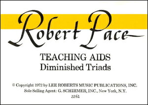 yAyzy[X, Robert: Flash Cards, Diminished Triads [ y[X, Robert ]