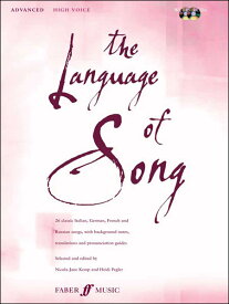 【輸入楽譜】Language of Song, The: 上級編(高声用): CD付