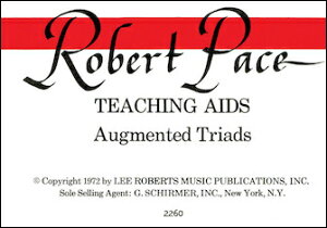 �y�A���y���z�y�[�X, Robert: Flash Cards, Augmented Triads, Per Set [ �y�[�X, Robert ]