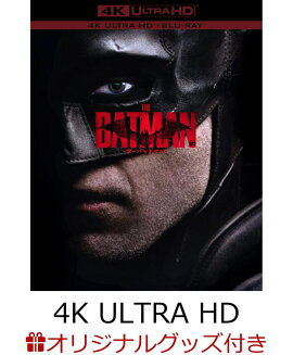 【楽天ブックス限定グッズ】【初回仕様】 THE BATMAN-ザ・バットマンー ＜4K ULTRA HD&ブルーレイセット＞(3枚組/オリジナル封筒入りキャラクターカード4種セット付)【4K ULTRA HD】(オリジナルTシャツ(Lサイズ))