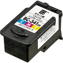エコリカ キヤノン BC-341対応 リサイクルインクカートリッジ カラー(染料) ECI-C341C-V