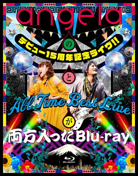 angela�Υǥӥ塼15��ǯ��ǰ�饤��!!��All Time Best Live��ξ�����ä�Blu-ray��Blu-ray��