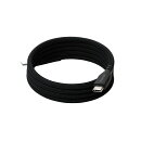 USB Type-C to USB Type-Cケーブル/まとまるマグネット/ナイロンメッシュ/USB Power Delivery対応/最大60W/1.0m/ブラック