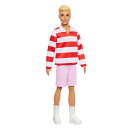 バービー(Barbie)　ケン ファッショニスタ ストライプシャツ きせかえ人形・ハウス ままごと・ごっこ遊び バービー…