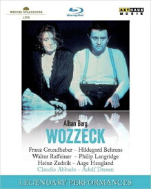 【輸入盤】『ヴォツェック』全曲　ドレーゼン演出、アバド＆ウィーン国立歌劇場、グルントヘーバー、ベーレンス、他（1987　ステレオ） [ ベルク（1885-1935） ]