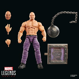 ハズブロ（Hasbro）MARVEL マーベルレジェンド・シリーズ アブソービングマン、レトロ マーベル コミックス シークレット・ウォーズ コレクタブル 6インチ アクションフィギュア シールド付属 G2420 正規品