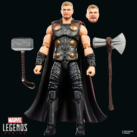 ハズブロ（Hasbro）MARVEL マーベルレジェンド・シリーズ ソー、マーベル・スタジオ映画『アベンジャーズ／ドゥームズデイ』コレクション用 15 cm アクションフィギュアギフト G2373 正規品