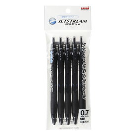 三菱鉛筆 油性ボールペン ジェットストリーム 0.7 黒 5本 SXN150075P.24 油性ボールペン （文具(Stationary)）