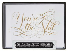 Fan-Fucking-Tastic Notecards: 12 Notecards & Envelopes FAN-FUCKING-TASTIC NOTECARDS （Calligraphuck） [ Calligraphuck ]