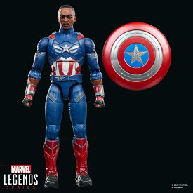ハズブロ（Hasbro）MARVEL マーベルレジェンド・シリーズ キャプテン・アメリカ、マーベル・スタジオ『アベンジャーズ／ドゥームズデイ』 映画 コレクション用 15 cm アクションフィギュアギフト G2377 正規品